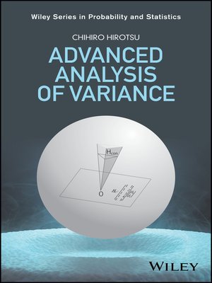 cover image of Advanced Analysis of Variance